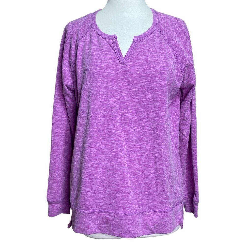 Made For Life Long Sleeve Sweatshirt Size Medium Purple